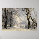 Suche nach tannenbäume poster Winterlandschaft