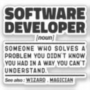 Suche nach softwareentwickler aufkleber Programmierer