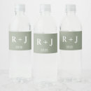 Suche nach einfache gastgeschenk hochzeit wasserflaschen etiketten Monogramm