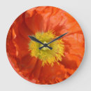 Suche nach mohnblumen wanduhren Orange