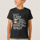 Suche nach essen sie schlaf volleyball tshirts Spaß