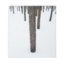 Suche nach draußen notizblock Schnee