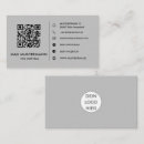 Suche nach graue visitenkarten Qr code