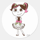 Suche nach ballerina party aufkleber Kind