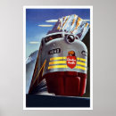 Suche nach vintage train poster Reise