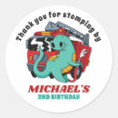 Suche nach feuerwehrmann aufkleber Dinosaurier