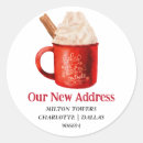 Suche nach weihnachten adress aufkleber Aquarell