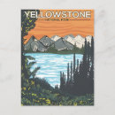 Suche nach yellowstone nationalpark postkarten Vintag