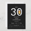 Suche nach bier 30 einladungen Dreißig