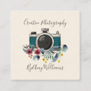 Suche nach fotokamera visitenkarten Vintag