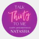 Suche nach lustiger 30 geburtstag aufkleber Für sie