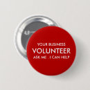 Suche nach mitarbeiter buttons Volunteer