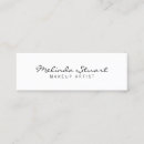 Suche nach schönheits visitenkarten Schlicht