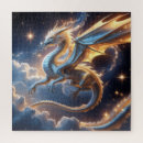 Suche nach goldener drache puzzle Fantasie