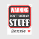 Suche nach keine touch aufkleber Warnung