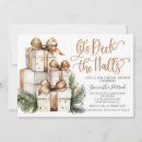 Suche nach deck the halls einladungen Weihnachts party