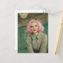 Suche nach retro frau postkarten Dame