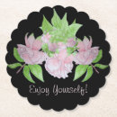 Suche nach schwarze blume untersetzer Blumenmuster