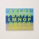 Suche nach buchstaben puzzle Blau