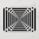 Suche nach optische illusion postkarten Schwarz