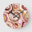Suche nach rosa und gold wanduhren Muster
