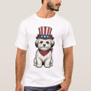 Suche nach patriotischer hund tshirts Unabhängigkeitstag