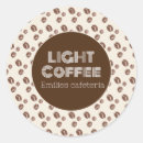 Suche nach shop small aufkleber Café