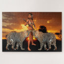 Suche nach leoparden puzzle Mädchen