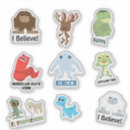 Suche nach cryptids aufkleber Yeti