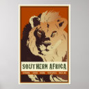 Suche nach vintages südafrika poster Löwe