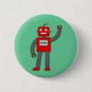 Suche nach retro roboter buttons Niedlich