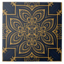 Suche nach blau und gold fliesen Muster