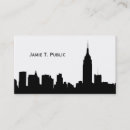 Suche nach nyc visitenkarten Skyline
