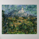 Suche nach mont sainte victoire poster 20th
