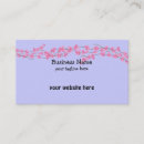Suche nach rosa blüten visitenkarten Blumendesign