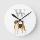 Suche nach beagle wanduhren Aquarell