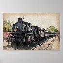 Suche nach steam train poster Vintag