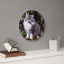 Suche nach persische katze wanduhren Weiß