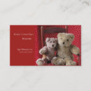 Suche nach teddybären visitenkarten Niedlich