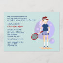 Suche nach tennisspieler einladungen Tennis racket