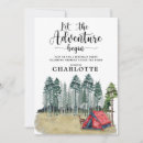 Suche nach glamping einladungen Aquarell