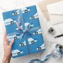 Suche nach polizeiwagen geschenkpapier Party