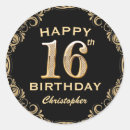 Suche nach 16 jahre alt aufkleber Glücklicher geburtstag