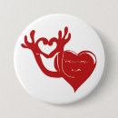 Suche nach großes rotes herz buttons Süß