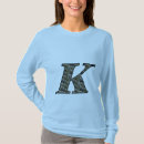 Suche nach monogramm k tshirts Elegant