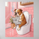 Suche nach englische bulldogge poster Hund
