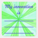 Suche nach innovation aufkleber Kreativität