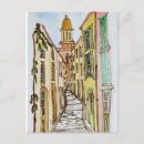 Suche nach gasse postkarten Aquarell