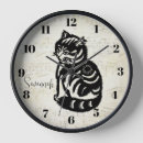 Suche nach uhr der schwarzen katze wanduhren Für sie