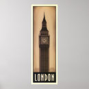 Suche nach londons big ben poster Vintag